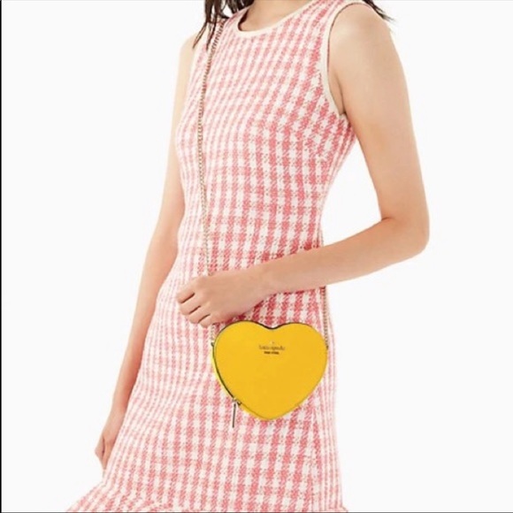 NWT KateSpade Love Shack Mini heart Crossbody Bag - Picture 10 of 12